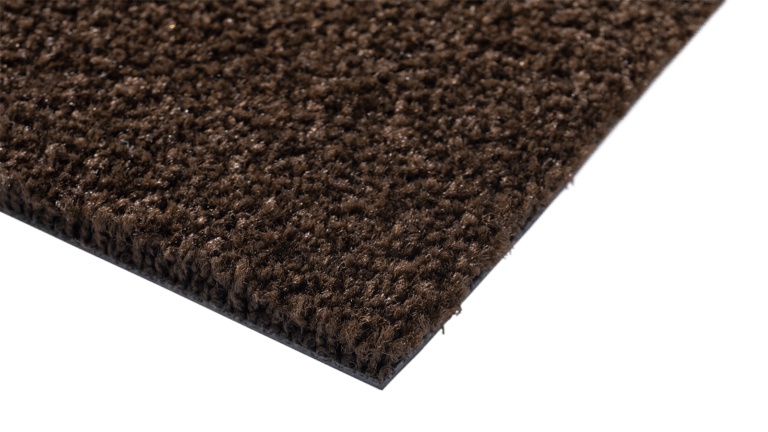 Schoon- en droogoopmat op maat model Mattador Pro in kleur bruin