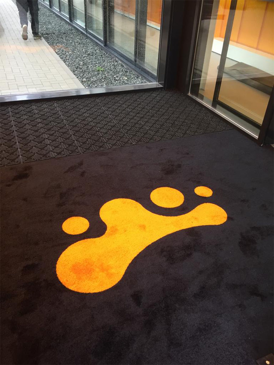 Logo mat op maat