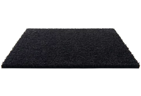 Zwarte deurmat combinatie van schoonloopmat en droogloopmat